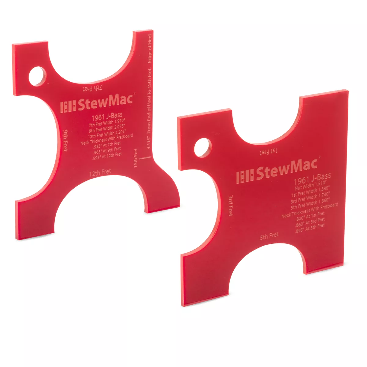 Plantillas para moldear el cuello para graves Plantillas para moldear el cuello para graves