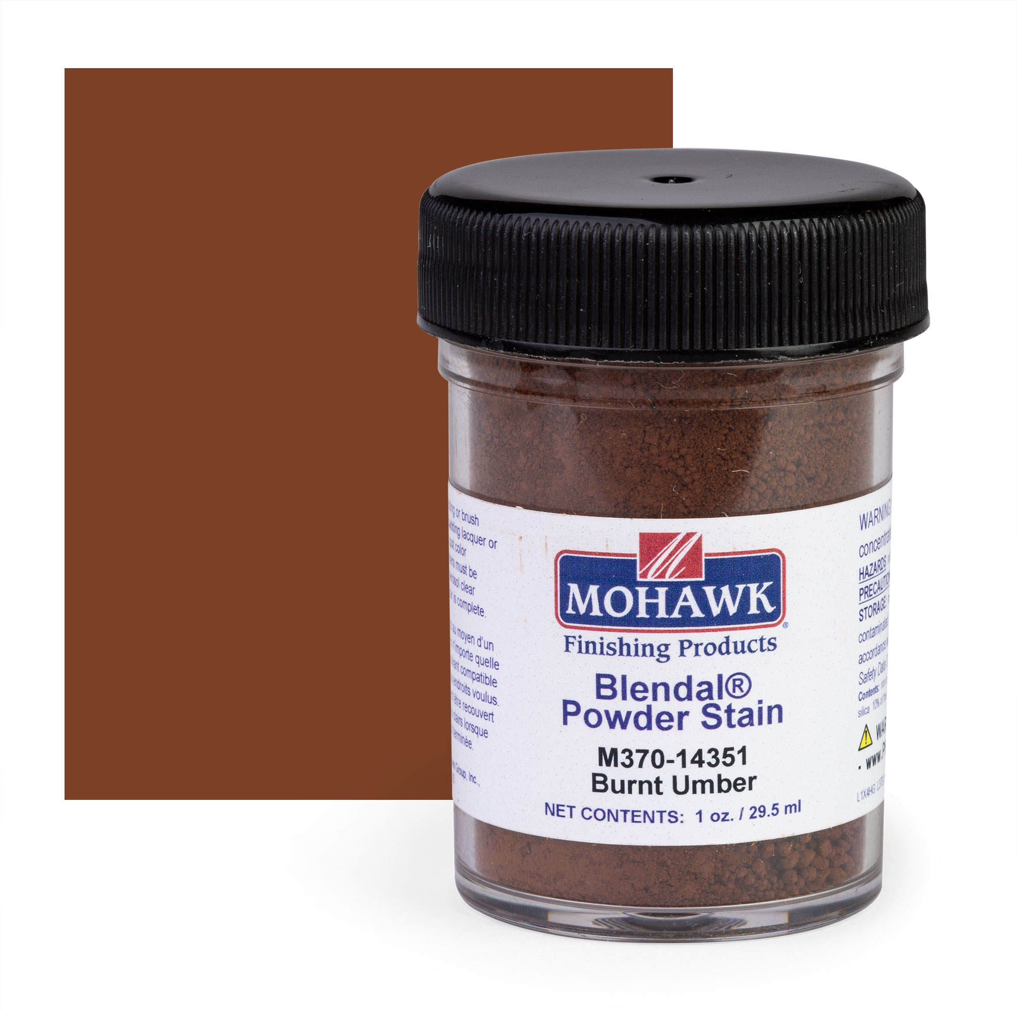 Mohawk Blendal Powder Stain, ámbar quemado