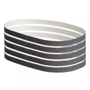 Barra de aderezo Fret con correas Micro-Mesh, solo correas de grano 240, paquete de 5