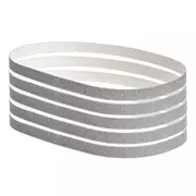 Barra de aderezo Fret con correas Micro-Mesh, solo correas de grano 800, paquete de 5