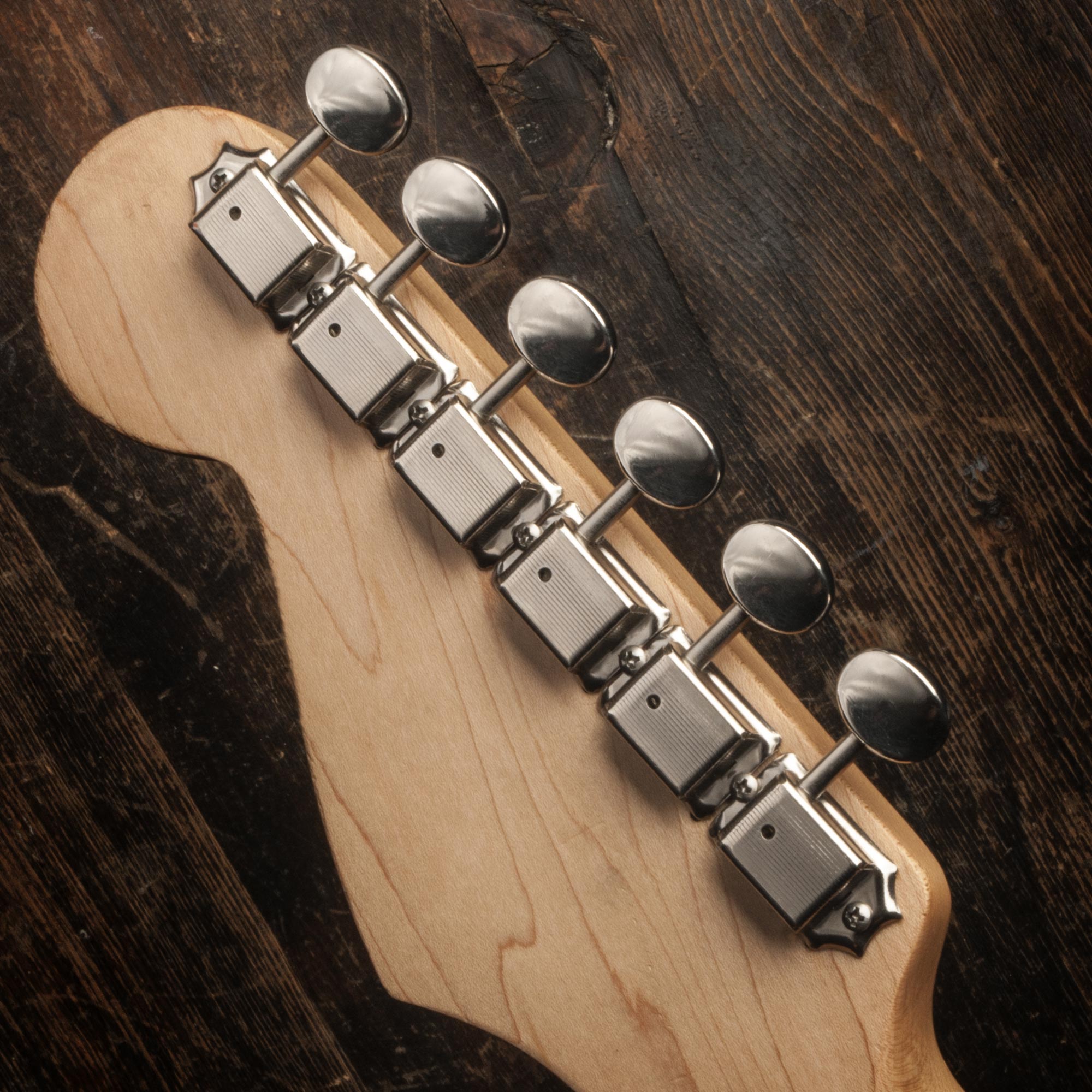 Clavijas de afinación Gotoh de altura escalonada, 6 en línea
