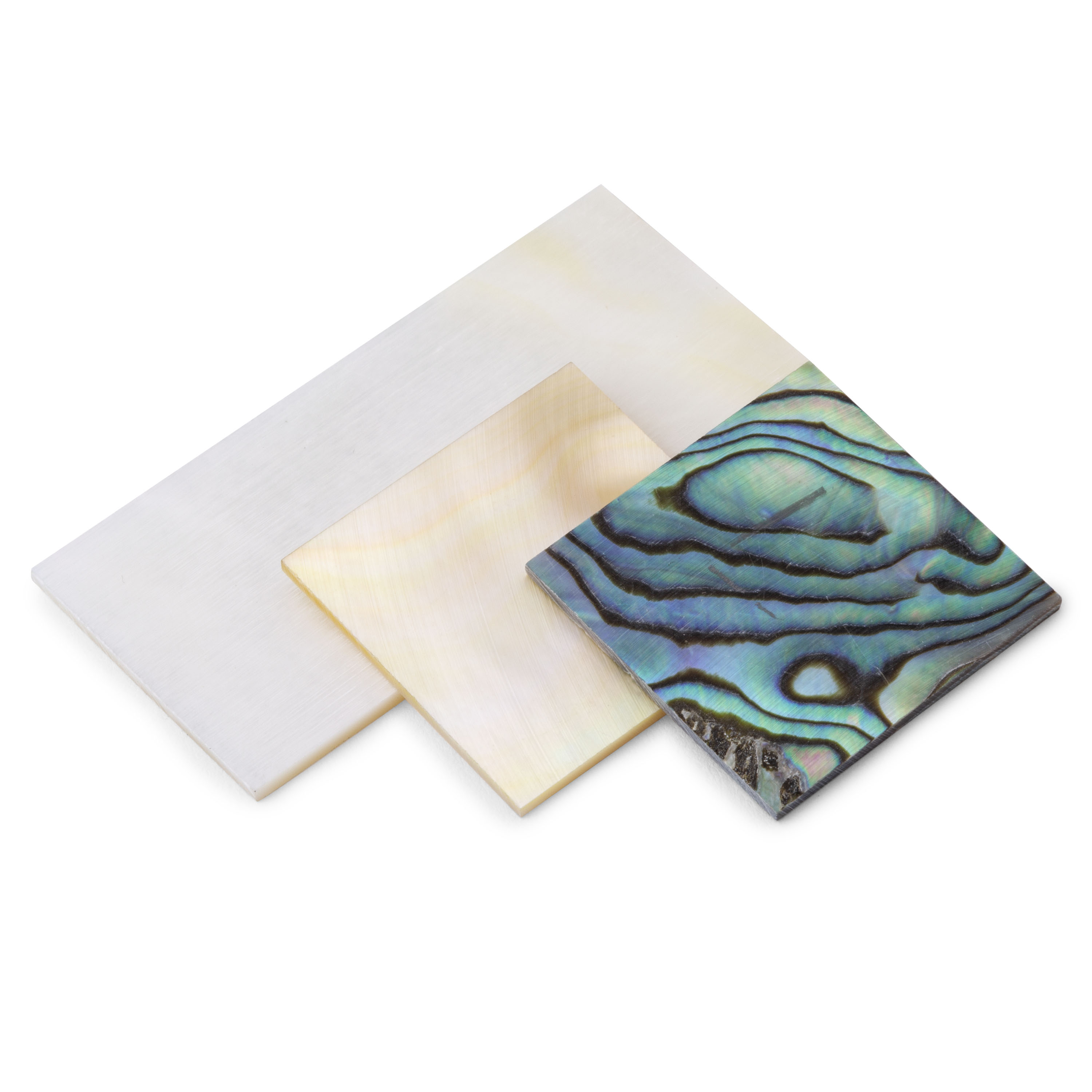 Incrustación de perlas en blanco