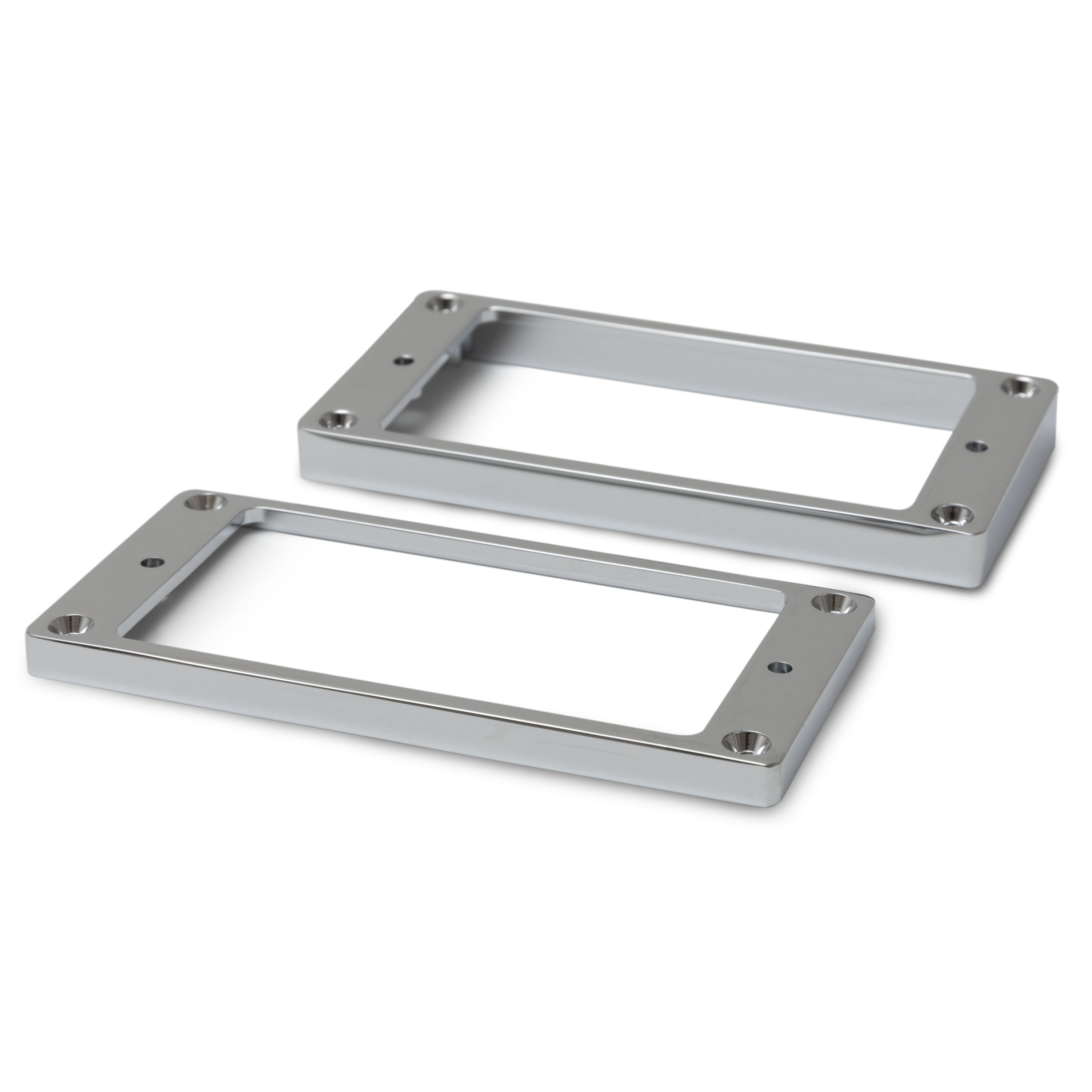 Marcos metálicos de pastilla Humbucker para cuerpos planos