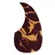 Guarda Pickguard para Dreadnought acústico tortoloide, extragrande Guarda Pickguard para Dreadnought acústico tortoloide, extragrande