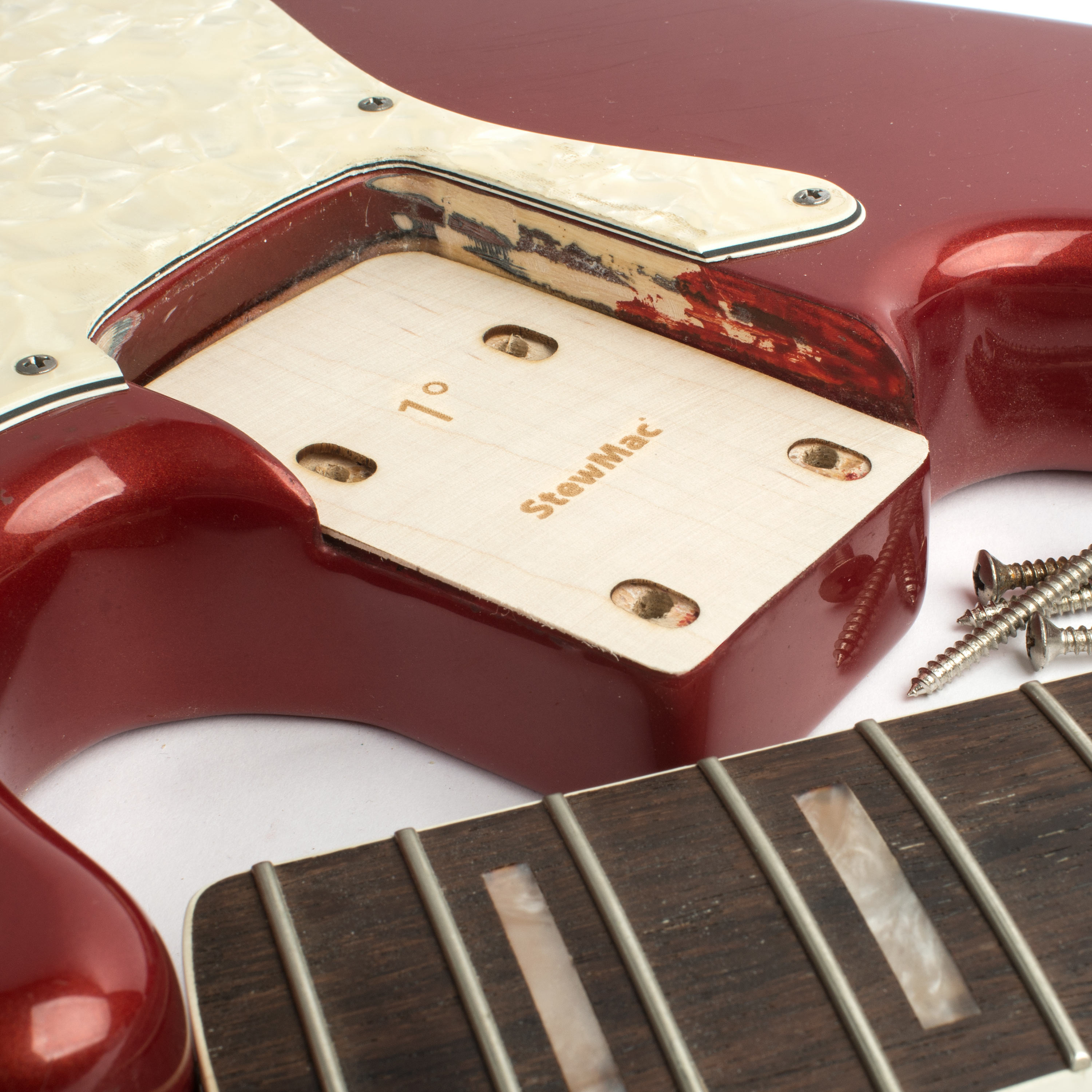 Calzas de mástil StewMac para bajo