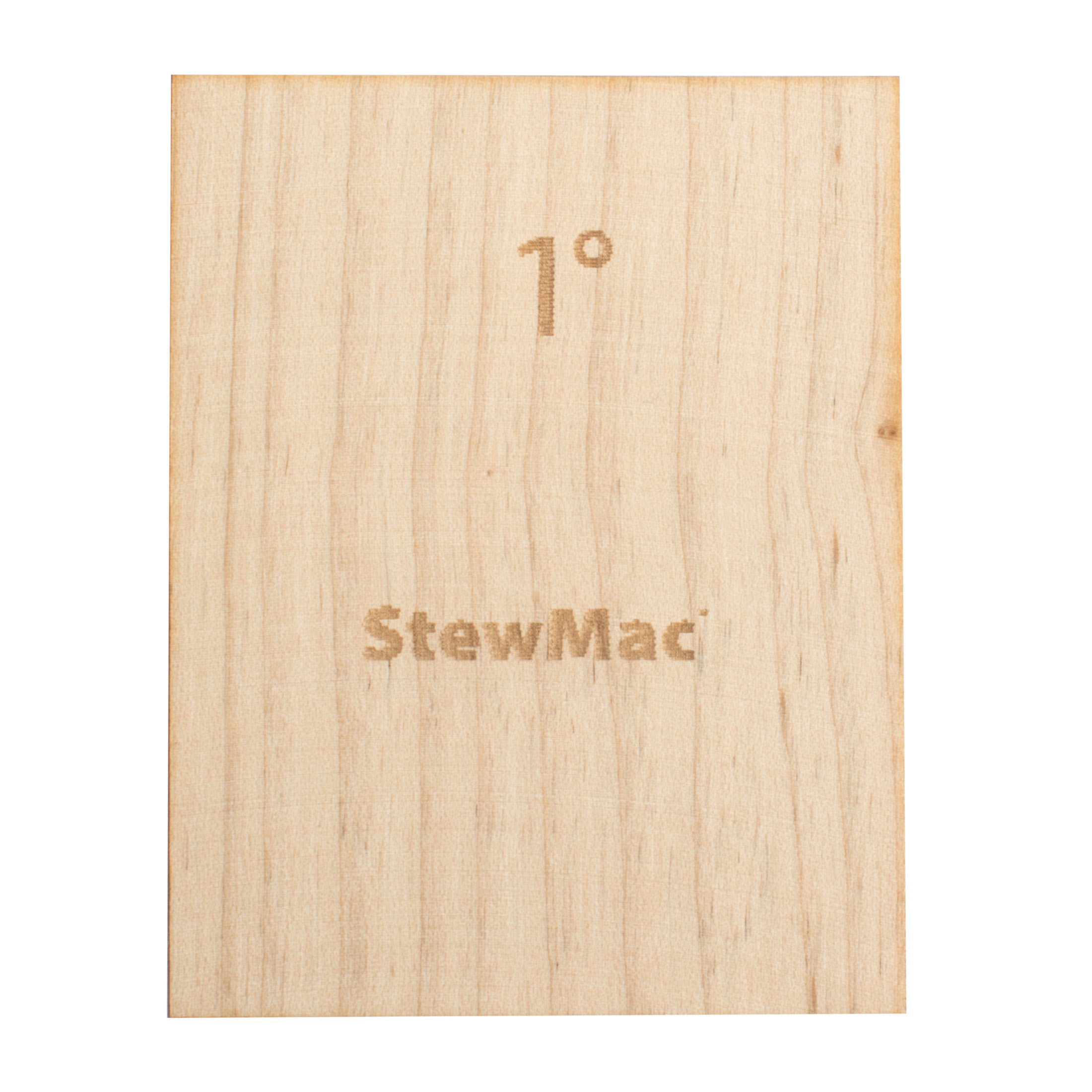 StewMac Neck Shims for Guitar, Blank, 1 degree