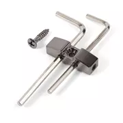 Soporte para llave Allen Floyd Rose PRG, níquel negro