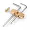Soporte para llave Allen Floyd Rose PRG, dorado Soporte para llave Allen Floyd Rose PRG, dorado