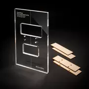 Plantillas de fresado Tremolo, modificación empotrada para Floyd Rose