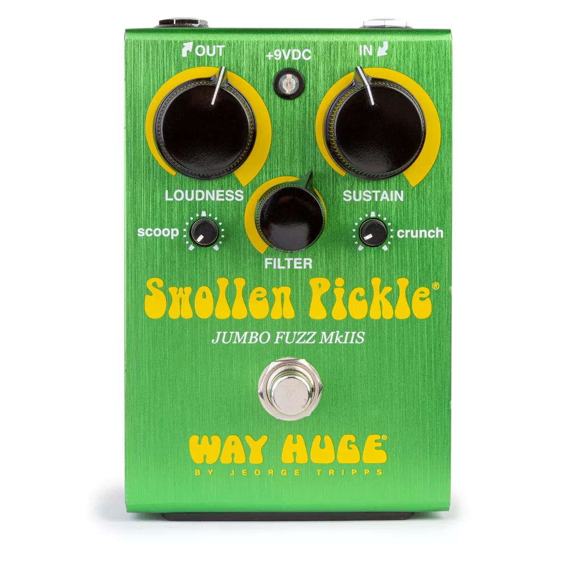 Pedal de fuzzing extragrande MkIIS con pepinillos hinchados Way Huge Pedal de fuzzing extragrande MkIIS con pepinillos hinchados Way Huge