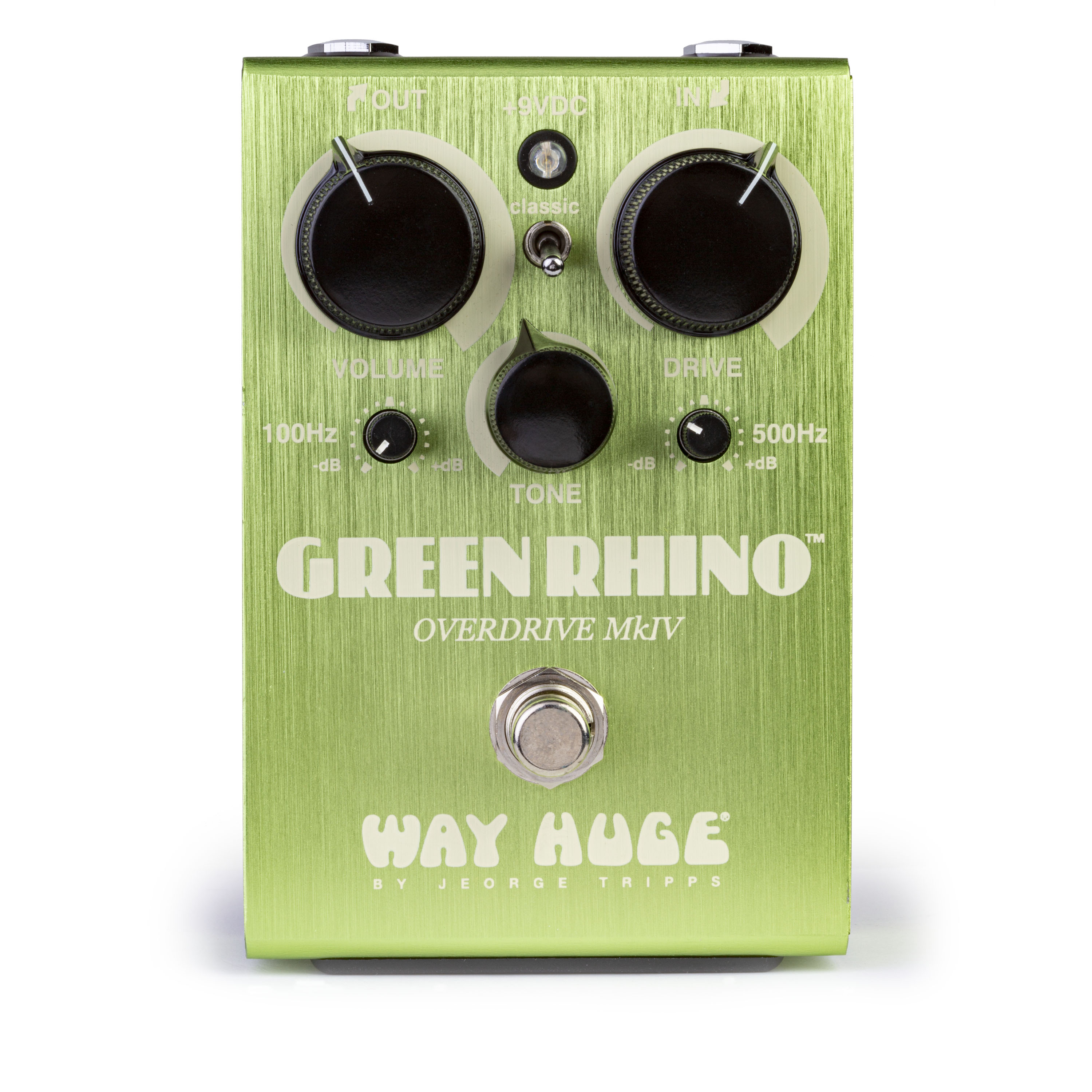 Pedal de accionamiento Way Huge Green Rhino MkIV Pedal de accionamiento Way Huge Green Rhino MkIV