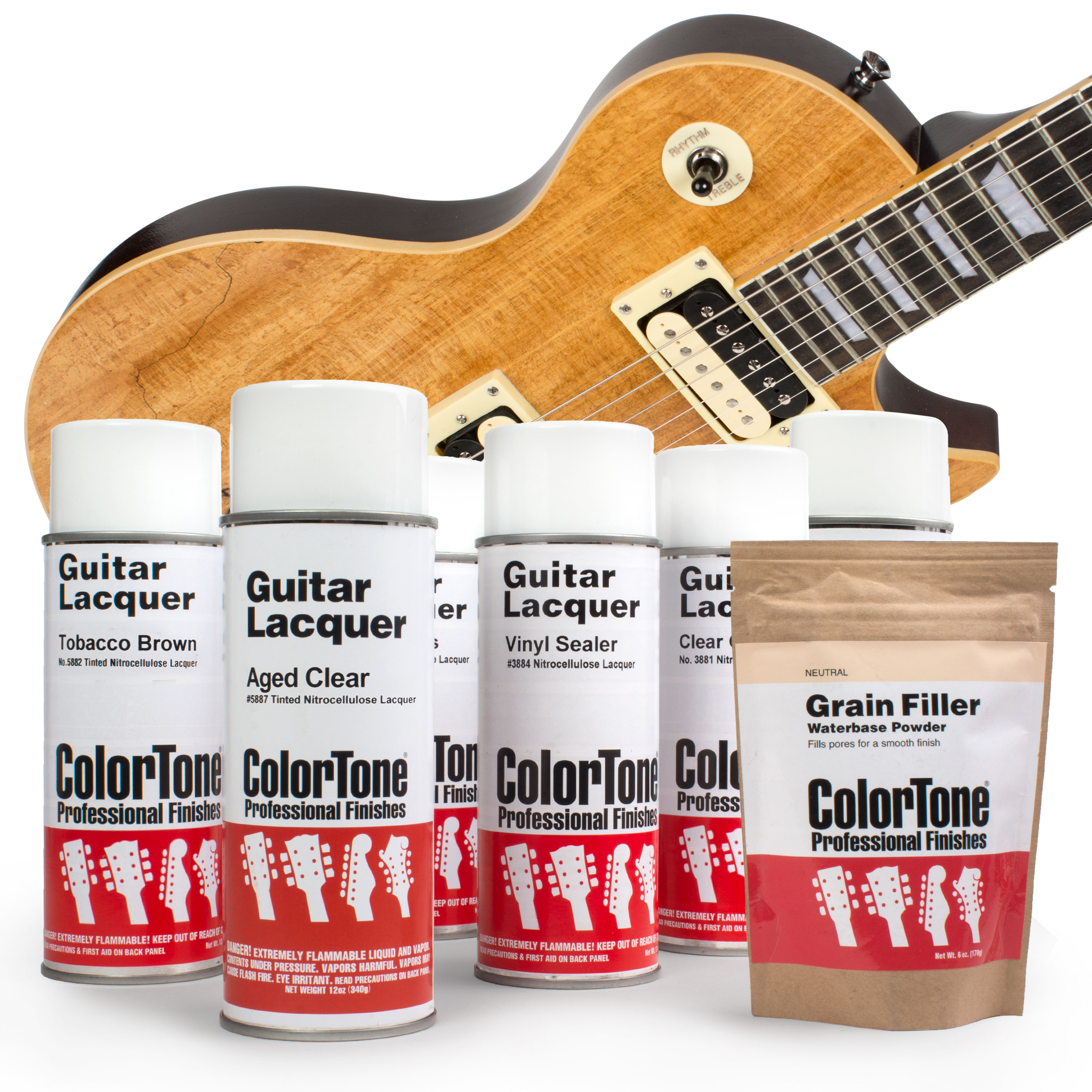 Juego de acabado de aerosol ColorTone para espalda oscura