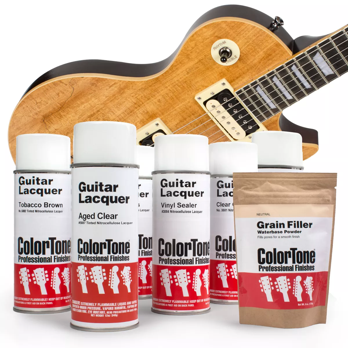 Juego de acabado de aerosol ColorTone para espalda oscura Juego de acabado de aerosol ColorTone para espalda oscura