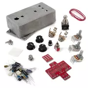 StewMac Fan Tremolo kit de pedal DIY, con caja desnuda