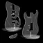 Conjunto de cuerpo y plantilla de fresado para Vintage Strat Conjunto de cuerpo y plantilla de fresado para Vintage Strat