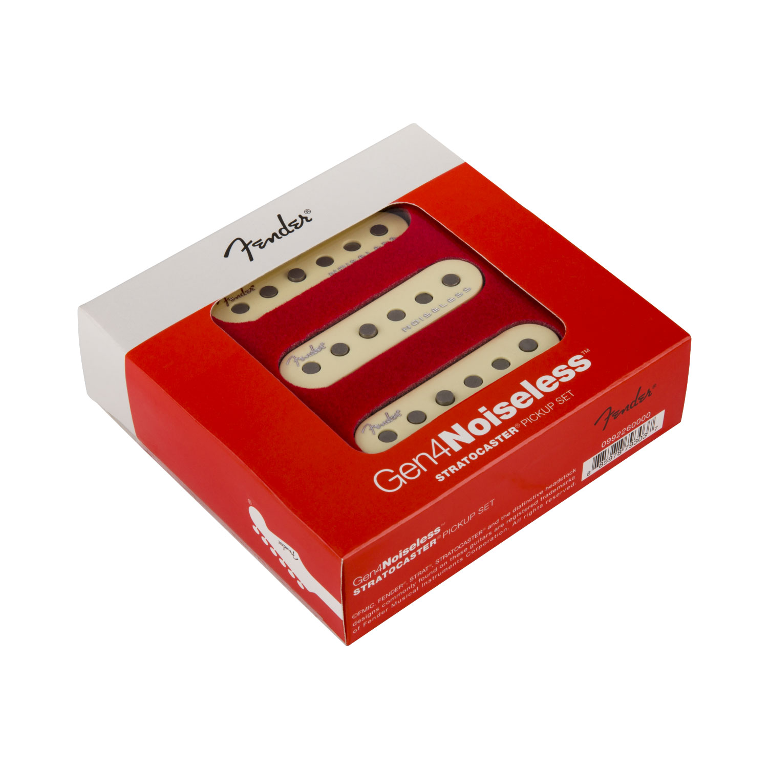 Juego de pastilla para estratocaster Noiseless Fender Gen 4 Juego de pastilla para estratocaster Noiseless Fender Gen 4