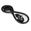 Accesorios para pedales personalizados Emerson, cable de alimentación en ángulo recto, 2 pies Accesorios para pedales personalizados Emerson, cable de alimentación en ángulo recto, 2 pies