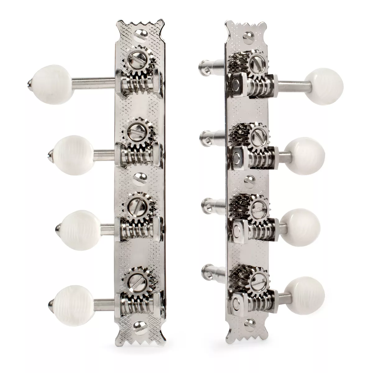 Golden Age Sintonizadores de restauración para mandolinas estilo F con orificio oval Golden Age Sintonizadores de restauración para mandolinas estilo F con orificio oval