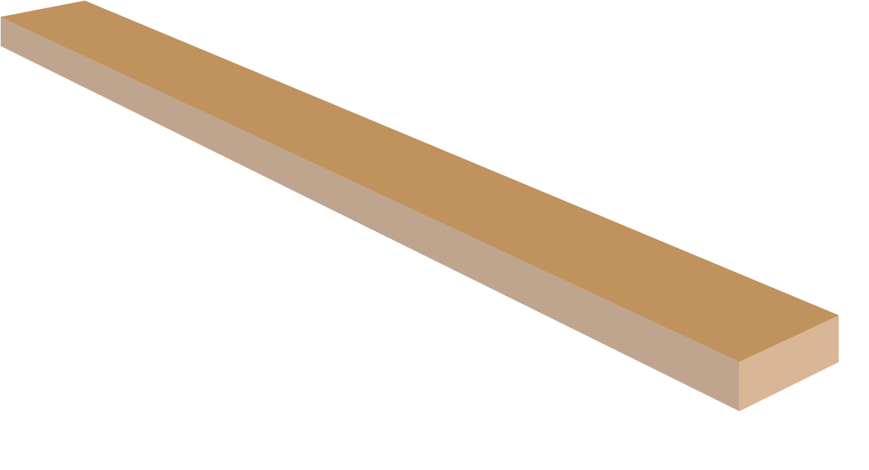 Maple Guitar Neck Blanks, AAA, 1" x 3" x 36"