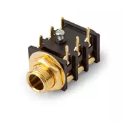 Conector para jack para circuito impreso Pure Tone, sin derivación