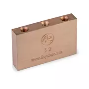 Bloque de mantenimiento Floyd Rose Tungsten Tremolo, 32 mm - Para puentes empotrados en profundidad y Floyd Rose Pro
