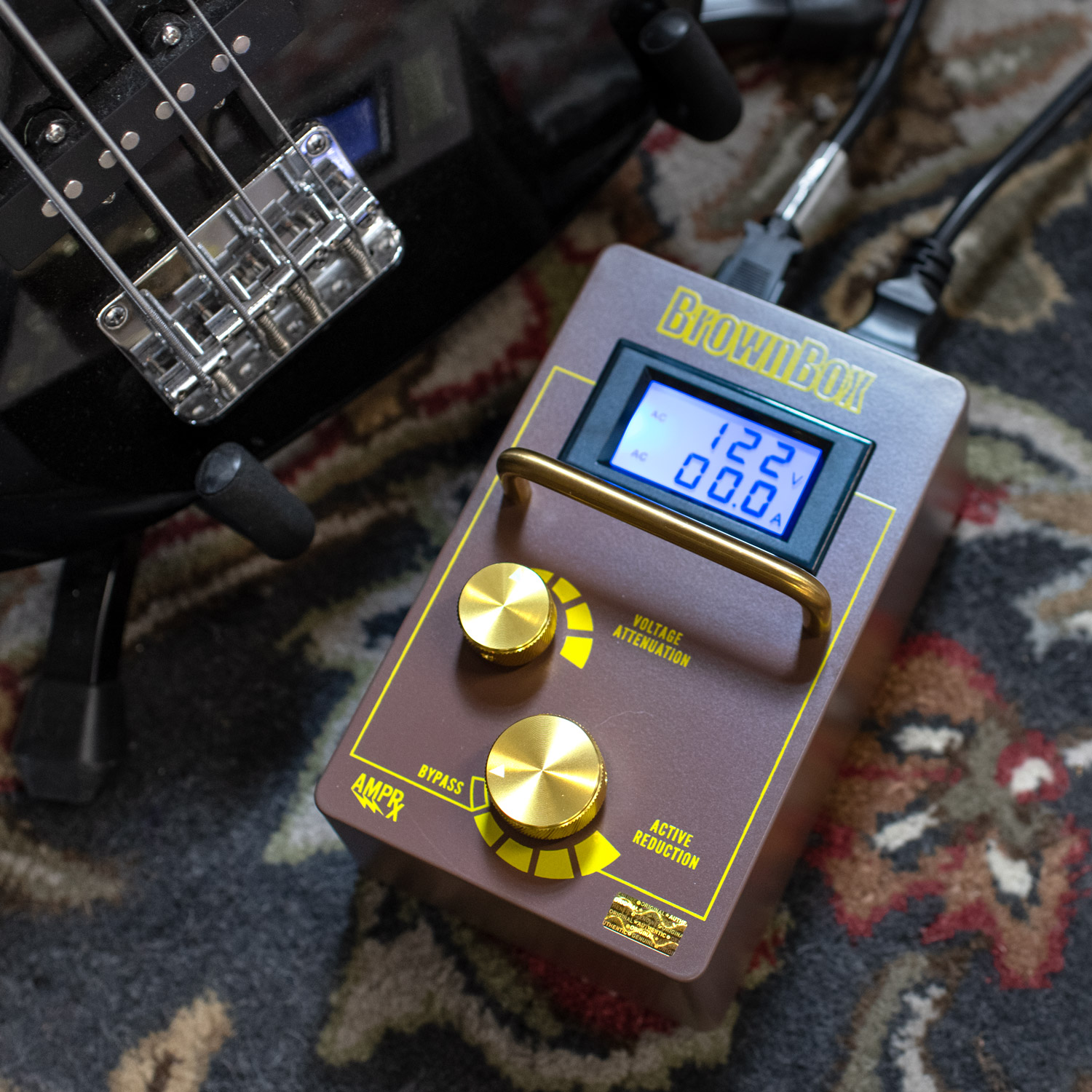 Atenuador de voltaje de entrada AmpRx BrownBox