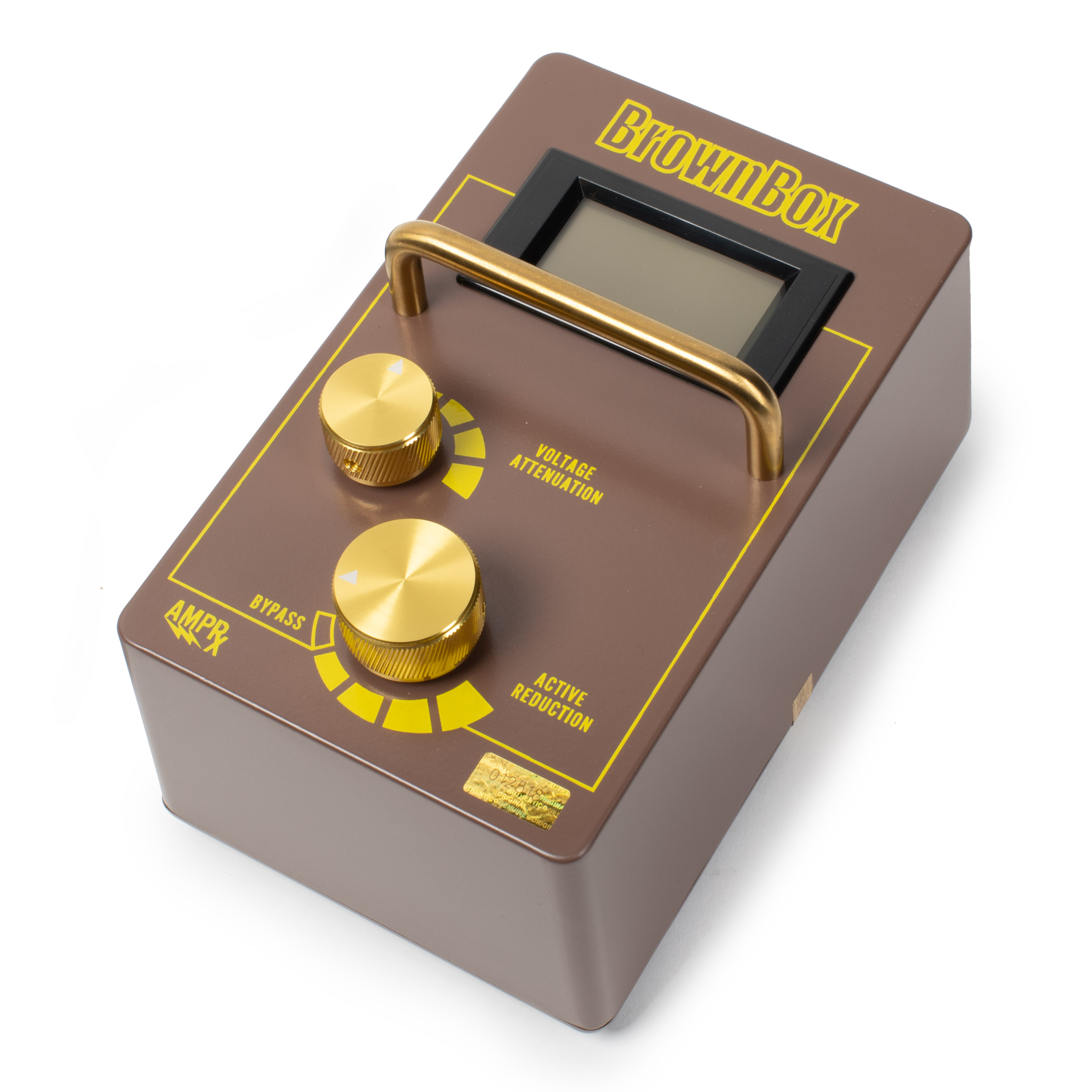 Atenuador de voltaje de entrada AmpRx BrownBox Atenuador de voltaje de entrada AmpRx BrownBox