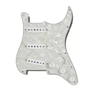 Guardabarros precableados Golden Age, Pearloid / blanco / negro / menta