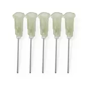 jeringa para cola, agujas de calibre 19 , paquete de 5