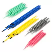 Microcepillos de limpieza, juego de todos los paquetes de microcepillos/hisopos 5