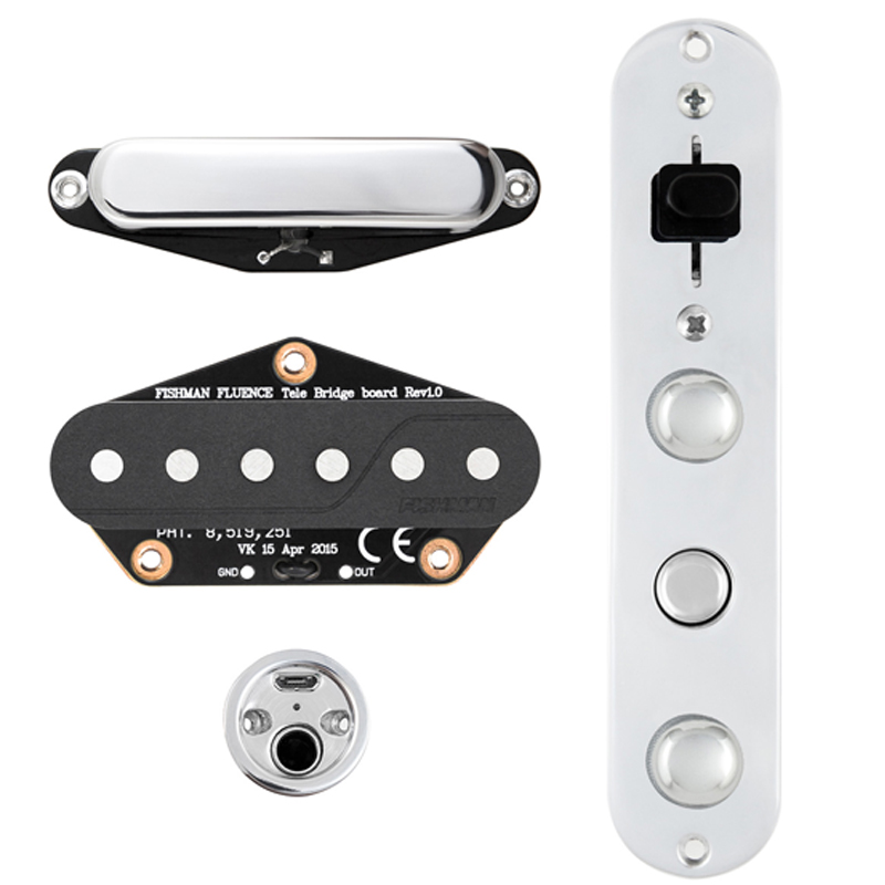 Conjunto de Telecaster Fishman Greg Koch Gristle-Tone Fluence 