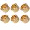 10,5 mm Casquillos de conversión redondos, dorados, juego de 6 10,5 mm Casquillos de conversión redondos, dorados, juego de 6