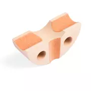 Deluxe Rock-n-Roller con soporte para mástil, 3-3/4