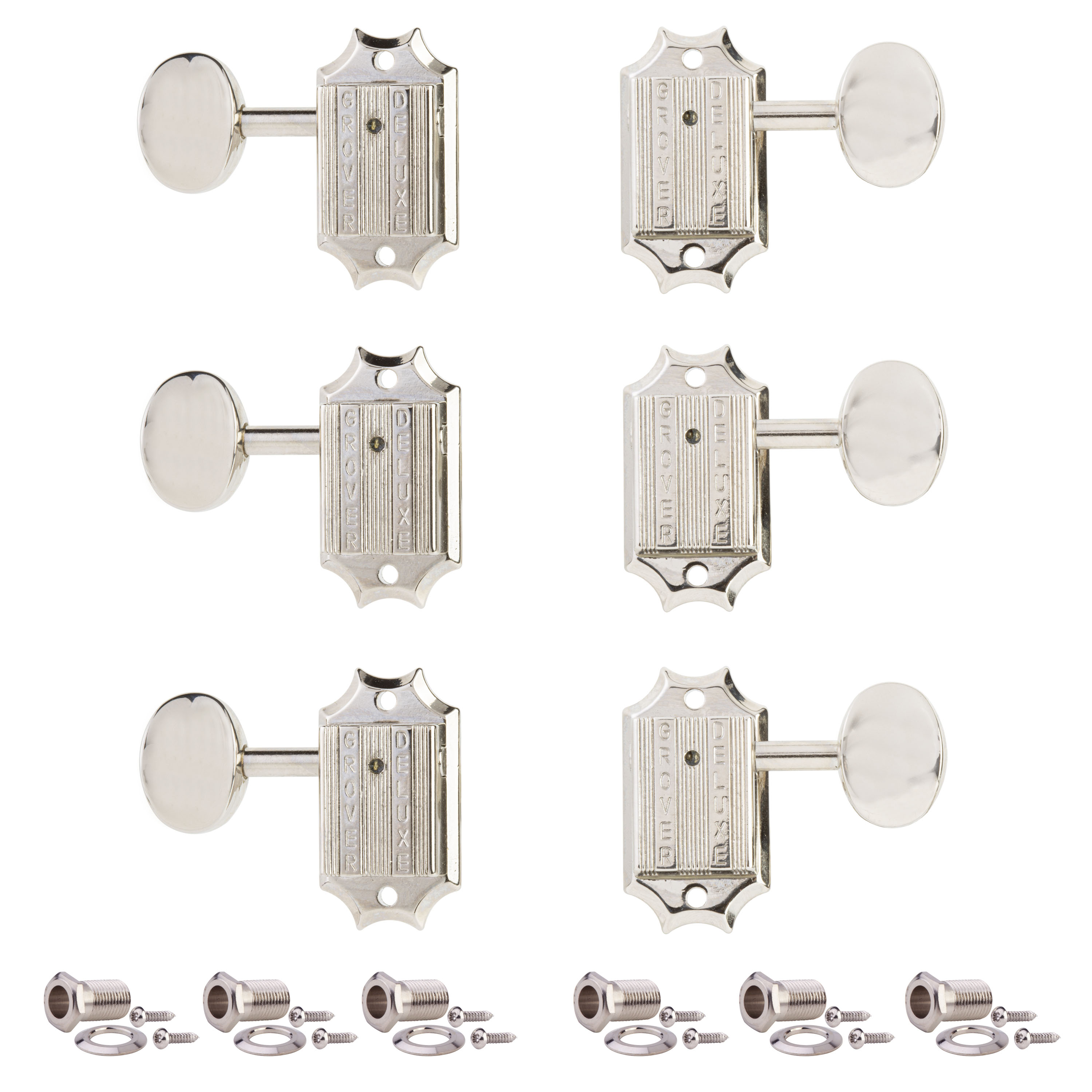 Clavijas de afinación Grover Vintage Deluxe (Serie 136), 3+3