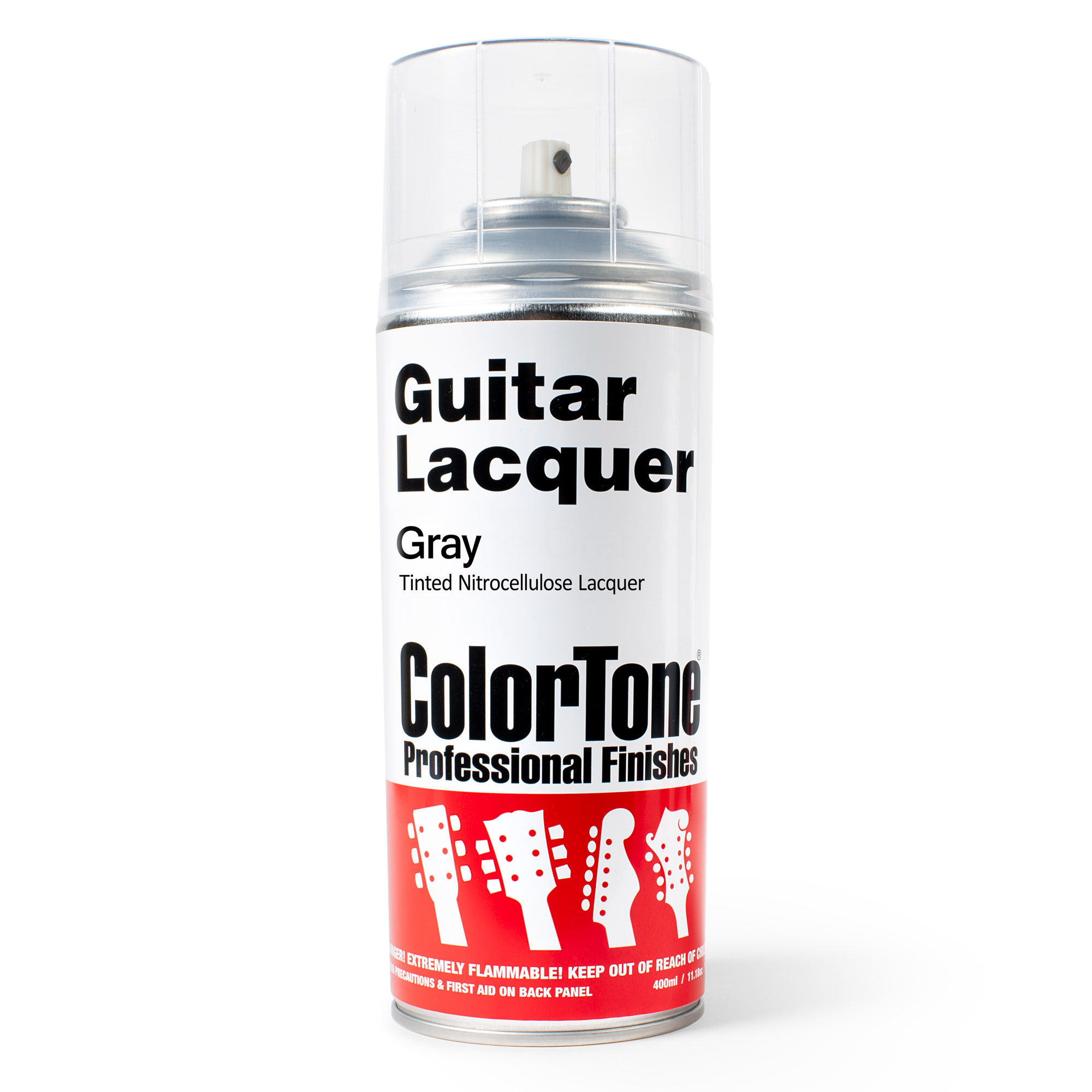 Laca en aerosol ColorTone para guitarra, Gray