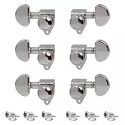 Grover Roto-Grip con seguro giratorio (serie 502 ) 3+3 clavijeros, cromo