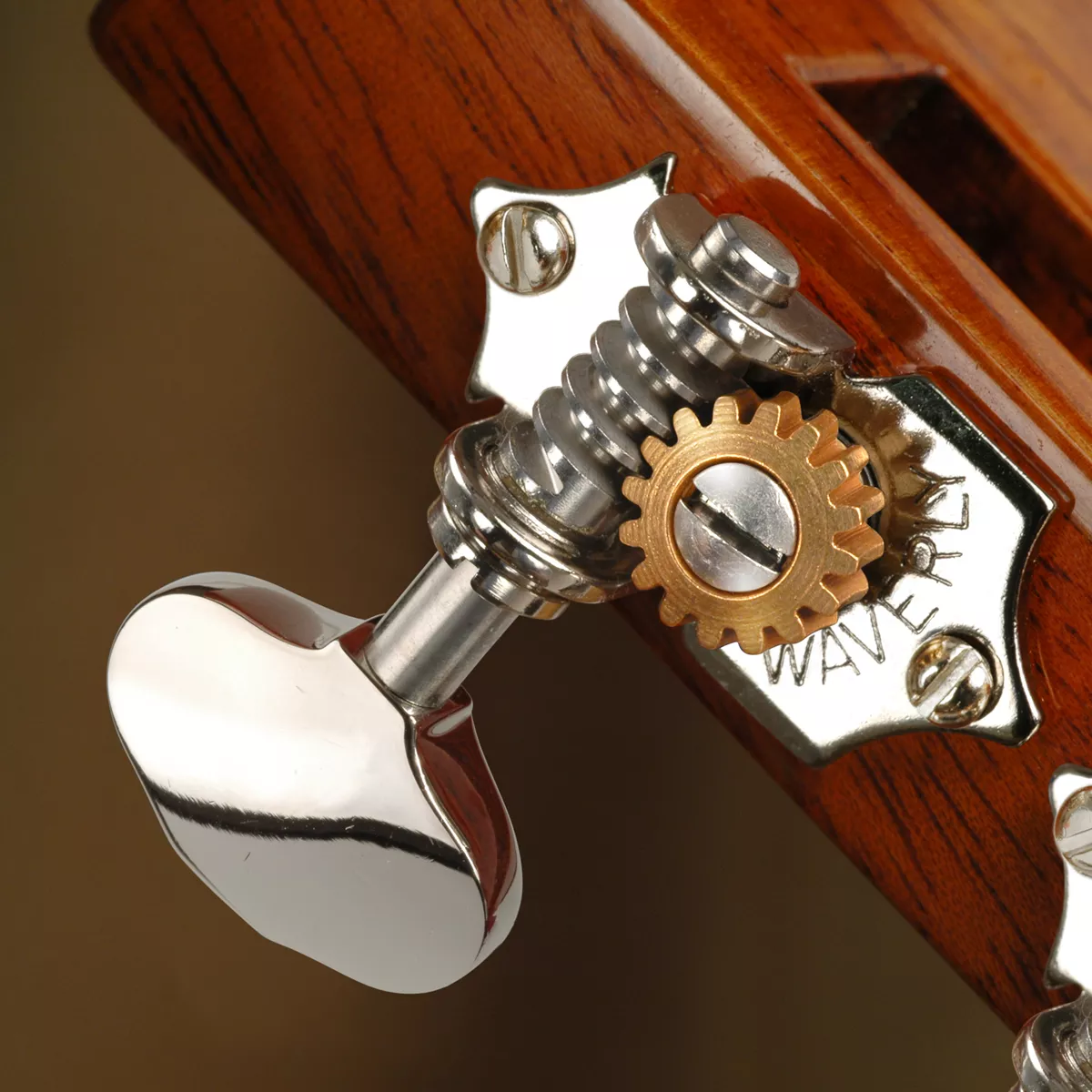 Sintonizadores de guitarra Waverly con perillas Butterbean para cabezas de estribo Sintonizadores de guitarra Waverly con perillas Butterbean para cabezas de estribo