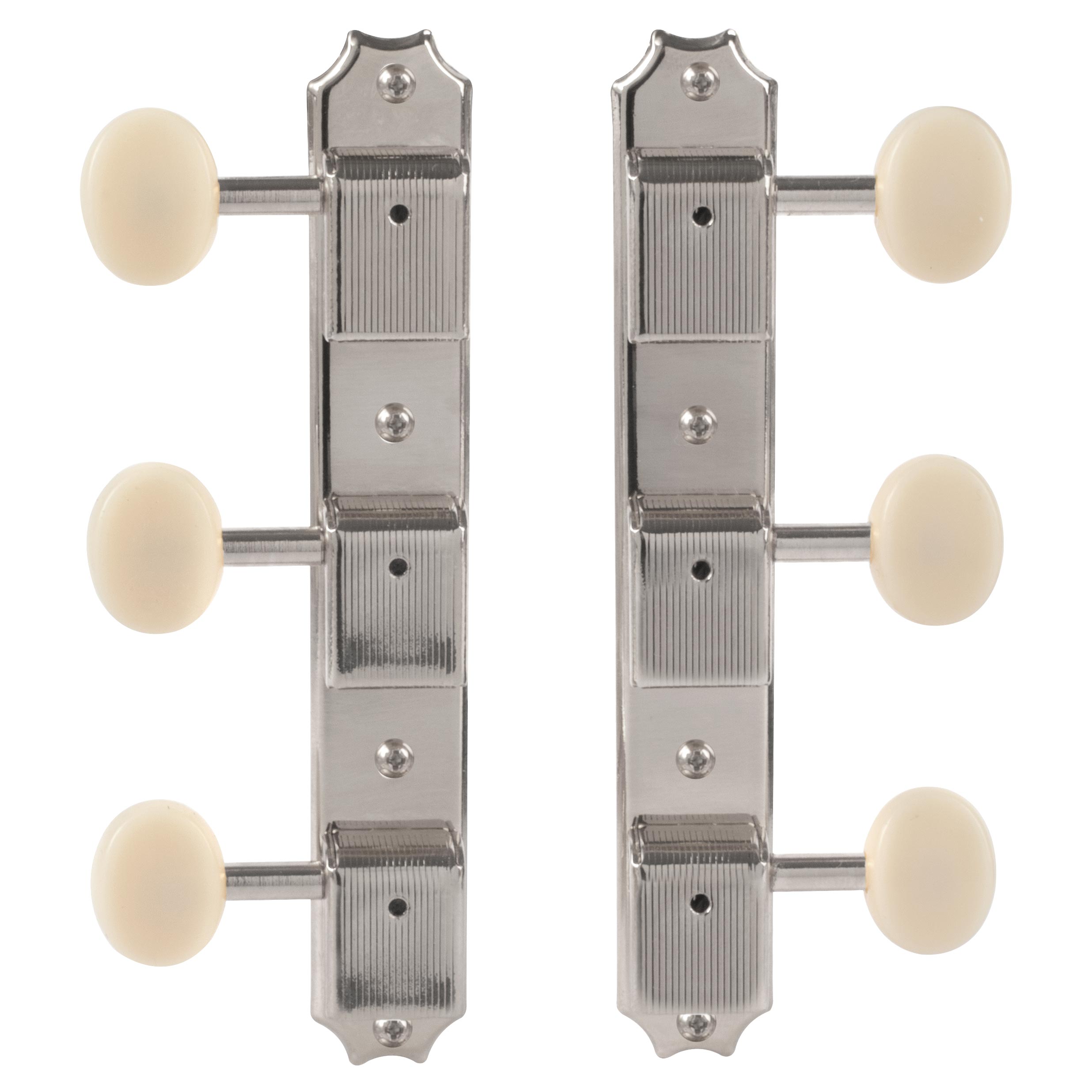 Clavijas de afinación estilo vintage Golden Age, 3 en placa