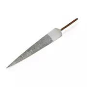 Raspa de dragón cortada a mano, pequeña, gruesa