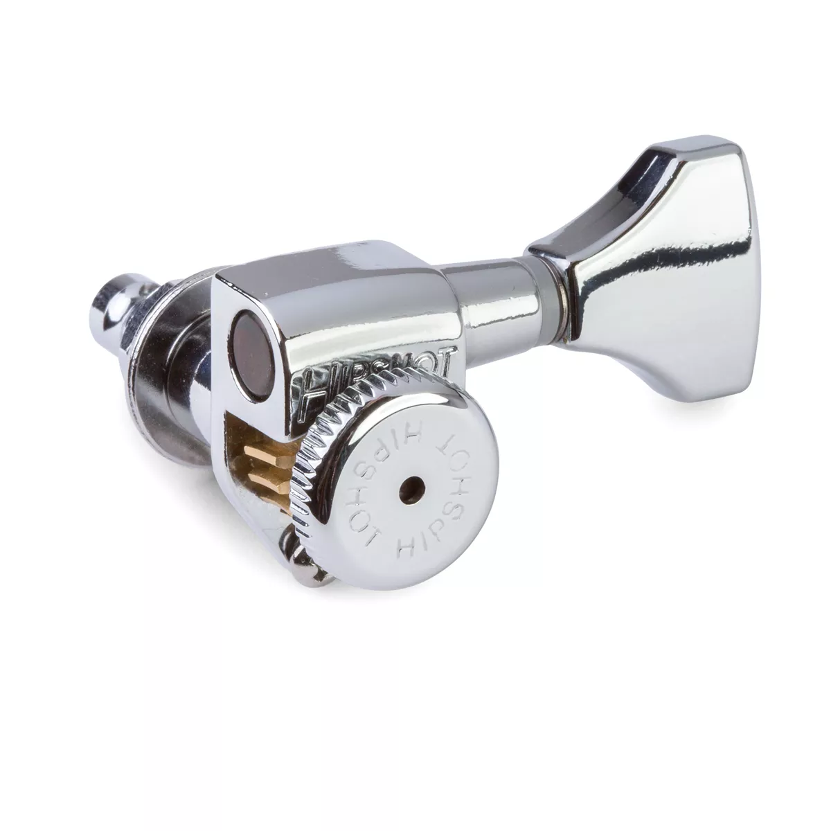 Kit de mejora de clavijas de afinación Hipshot Grip-Lock de engranaje abierto, 6 en línea Kit de mejora de clavijas de afinación Hipshot Grip-Lock de engranaje abierto, 6 en línea