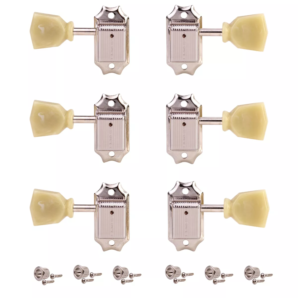 Gibson Accessories Cabezales de máquina de sintonización Vintage Les Paul Pearloid 3+3 Gibson Accessories Cabezales de máquina de sintonización Vintage Les Paul Pearloid 3+3