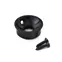 Soporte de conector electro-socket, negro satinado Soporte de conector electro-socket, negro satinado