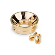 Soporte de conector placa electrosocket para jack, dorado