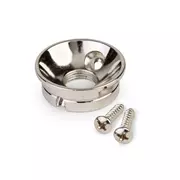 Soporte de placa electrosocket para jack, níquel