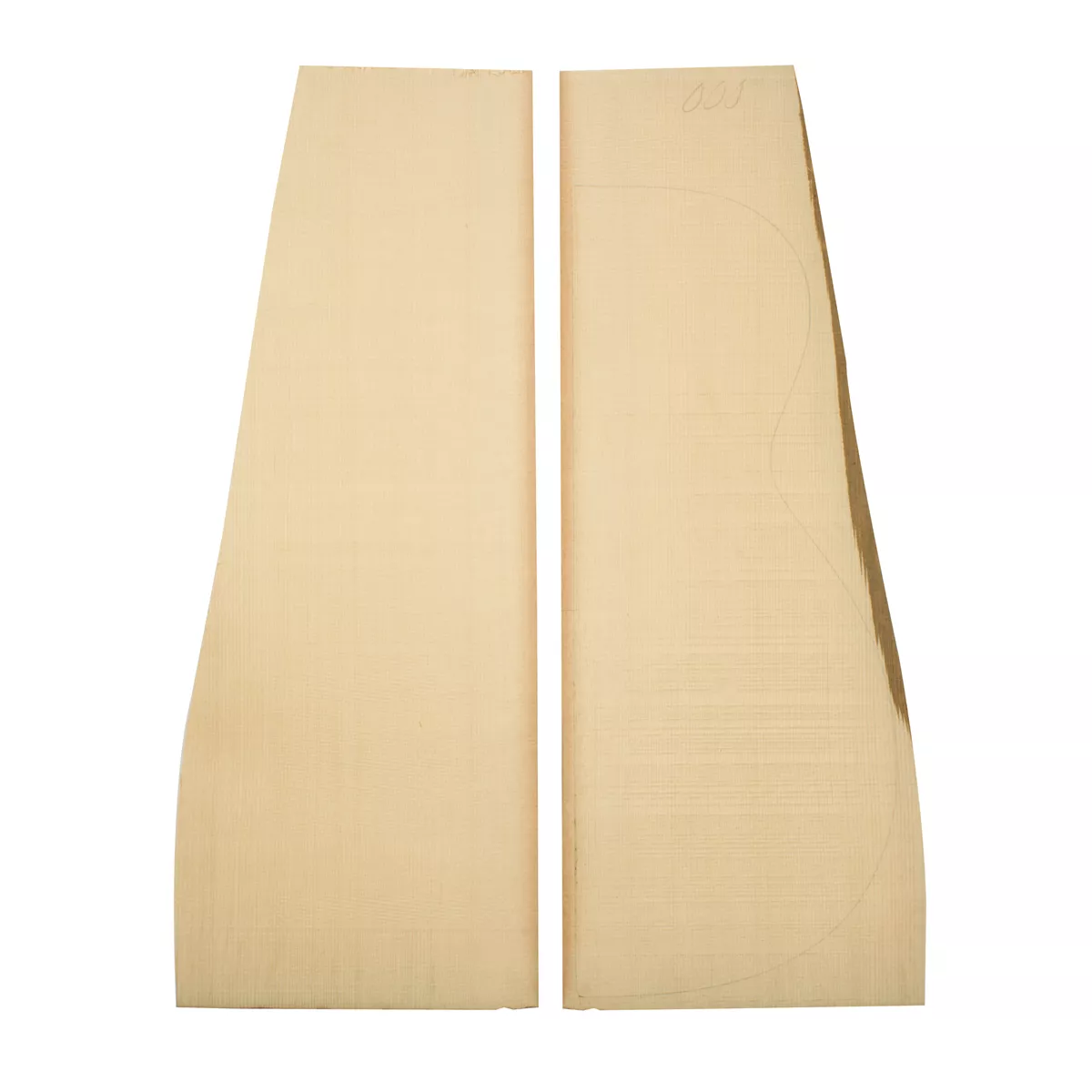 Placa de sonido Old Growth Red Spruce para guitarra pequeña Placa de sonido Old Growth Red Spruce para guitarra pequeña