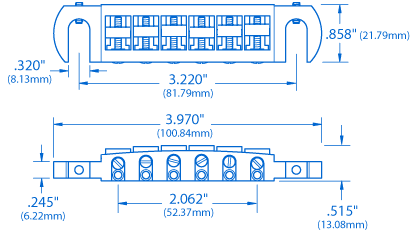 Puente Wraparound de aluminio Pigtail Puente Wraparound de aluminio Pigtail