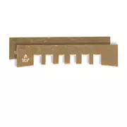 Plaquitas de prensa Fret con muesca, 9,5