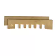 Plaquitas de prensa Fret con muesca, 14