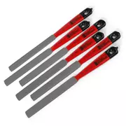 Juego de 6 limas de cejuela de doble filo