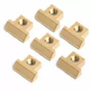 Sillones para puentes ABR-1 Tune-o-matic, latón no chapado, juego de 6
